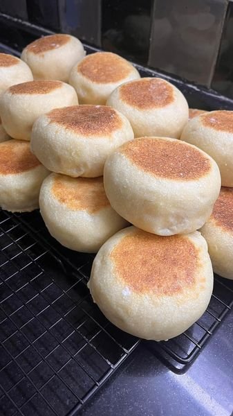 Sourdough English Muffins