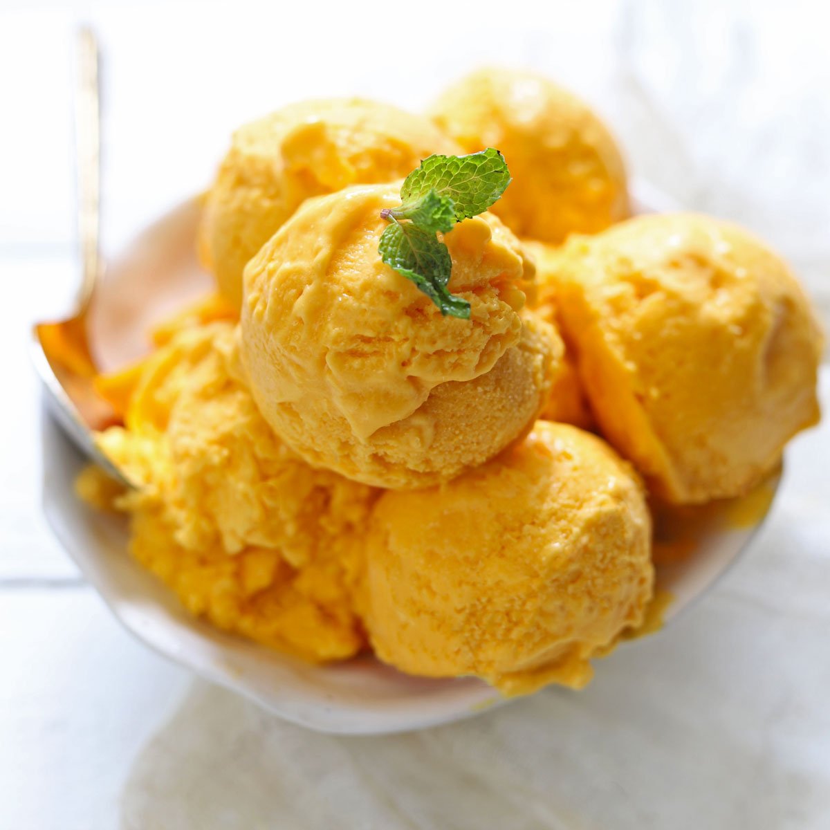 Thermomix Mango Ice cream