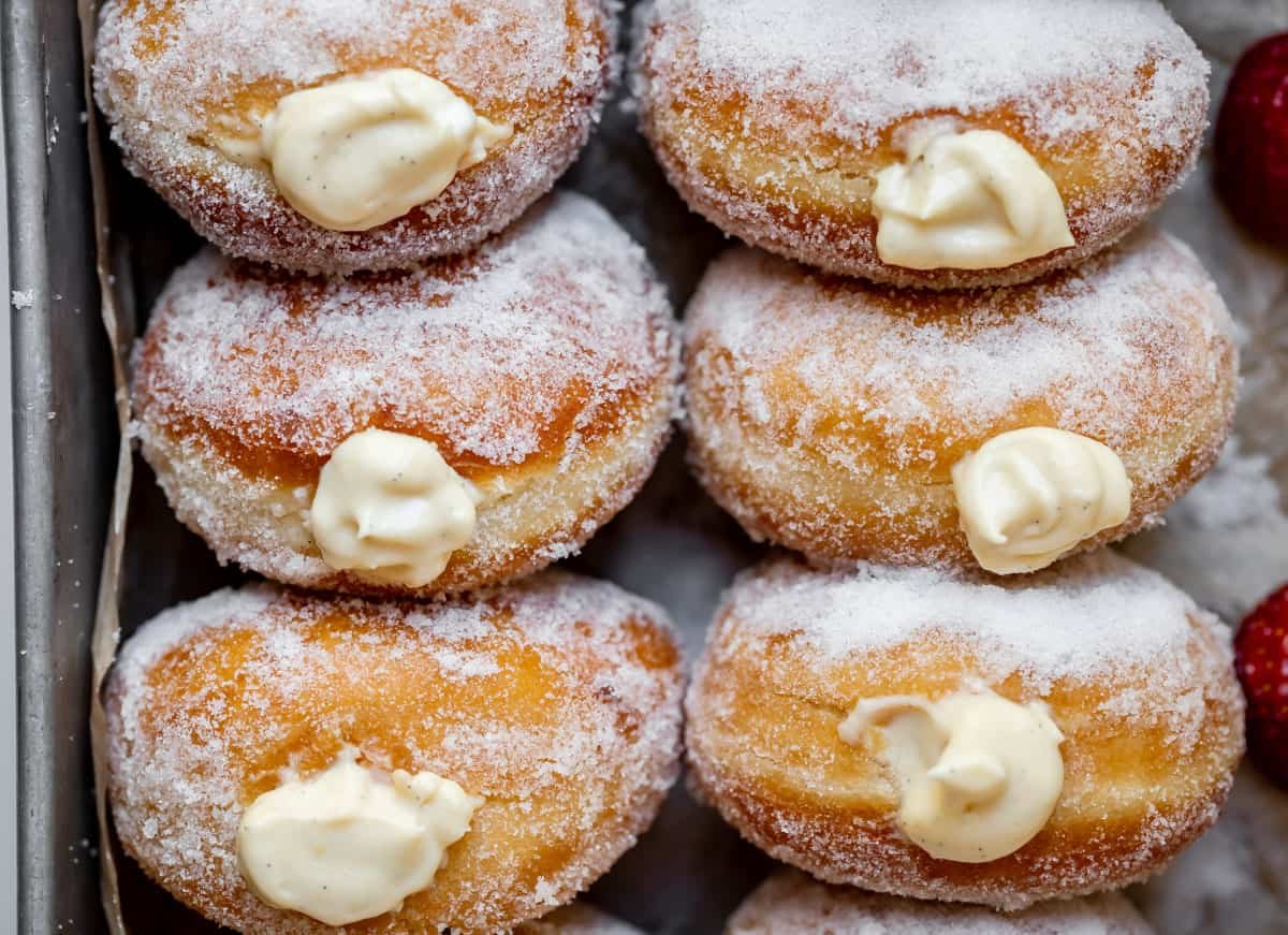 Thermomix Pastry Cream Donuts