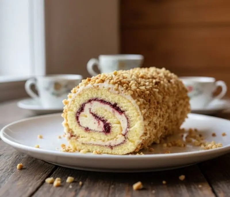 Biscuit Roll Frankfurter Style Thermomix Recipe
